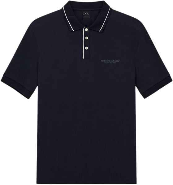 Armani Exchange Armani Exchange Polo Shirt Blauw