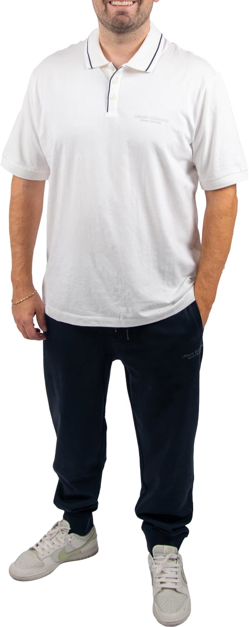 Armani Exchange Armani Exchange Polo Shirt Wit