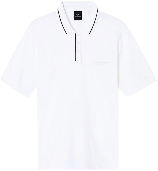 Armani Exchange Armani Exchange Polo Shirt Wit