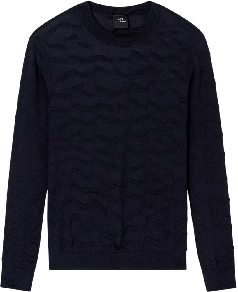 Armani Exchange Sweaters Blue Blauw