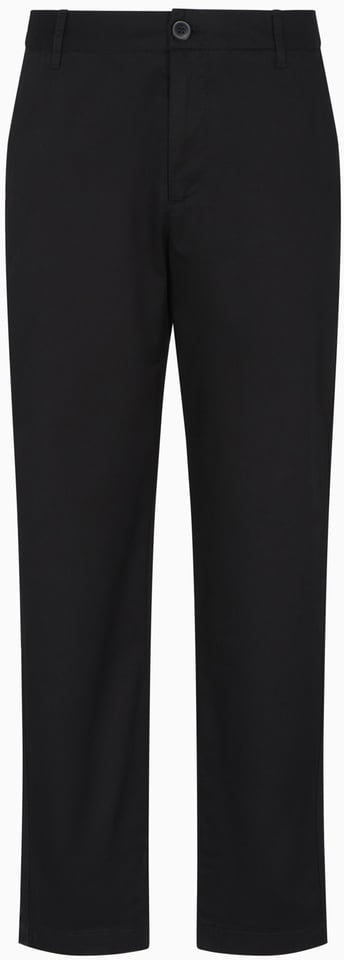 Armani Exchange Trousers Black Zwart