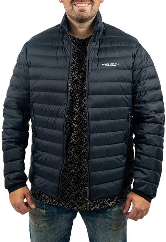 Armani Exchange Armani Exchange Down Jacket Blauw