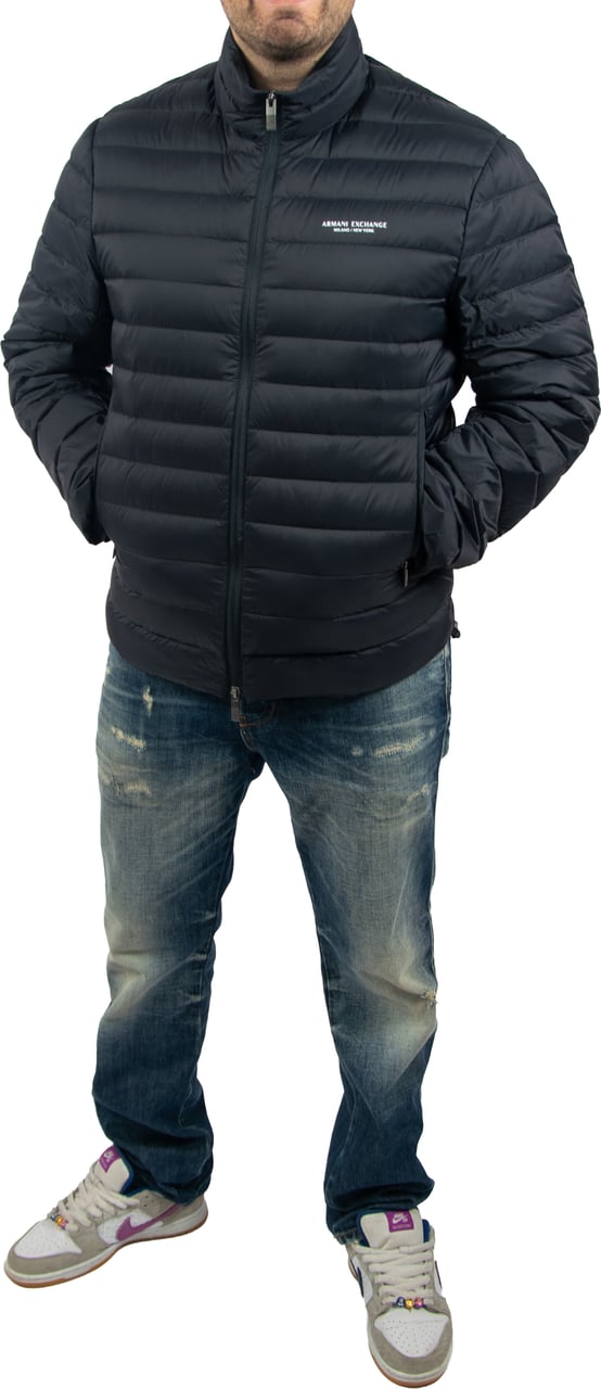 Armani Exchange Armani Exchange Down Jacket Blauw