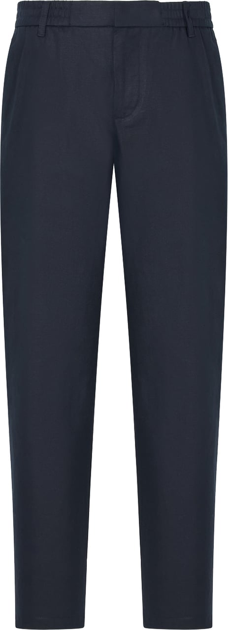 Armani Exchange Trousers Deep Blue Blauw