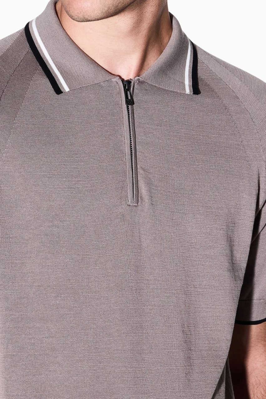 Armani Exchange T-Shirts And Polos Driftwood Taupe