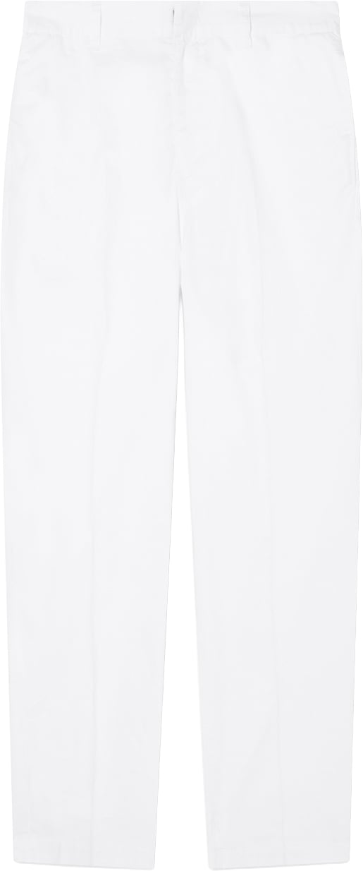 Armani Exchange Trousers Off White Wit