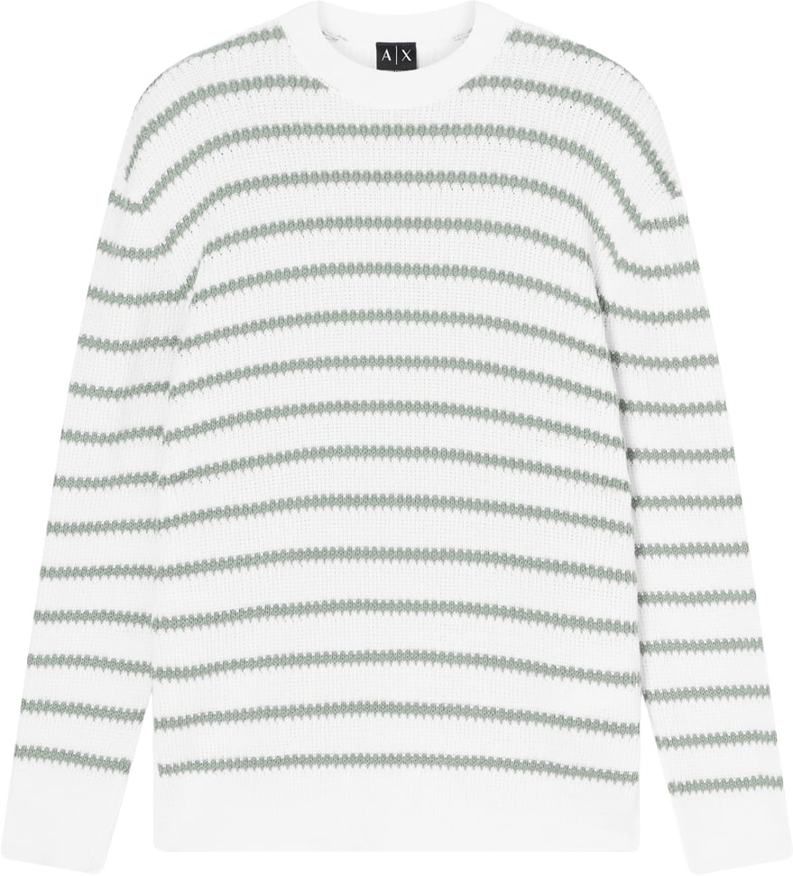Armani Exchange Sweaters Offwhite/Hedge Green Wit