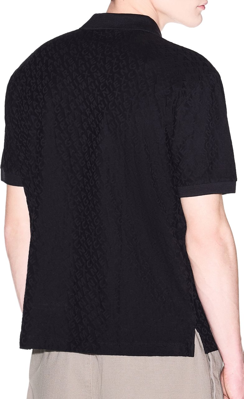 Armani Exchange T-Shirts And Polos Black Zwart