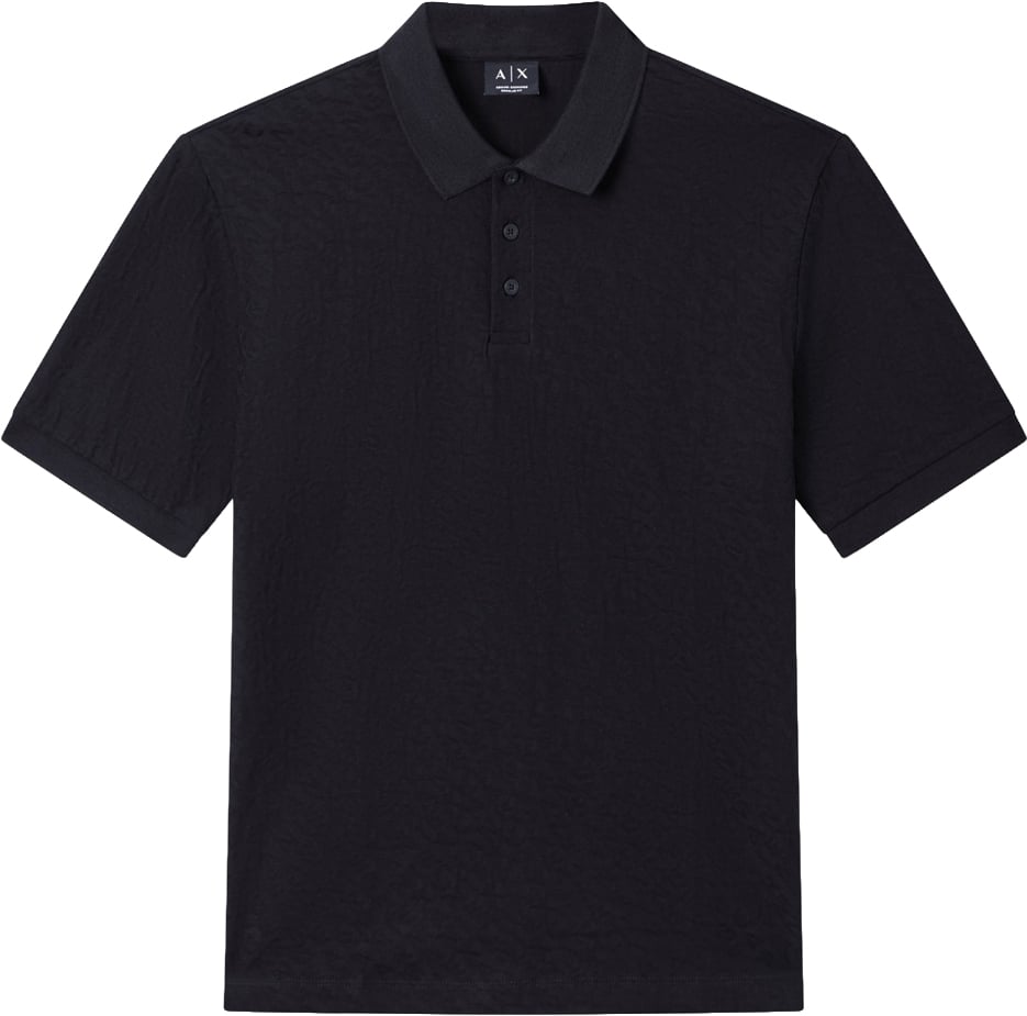 Armani Exchange T-Shirts And Polos Black Zwart