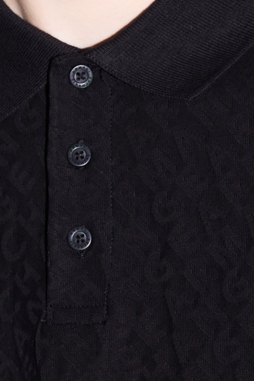 Armani Exchange T-Shirts And Polos Black Zwart