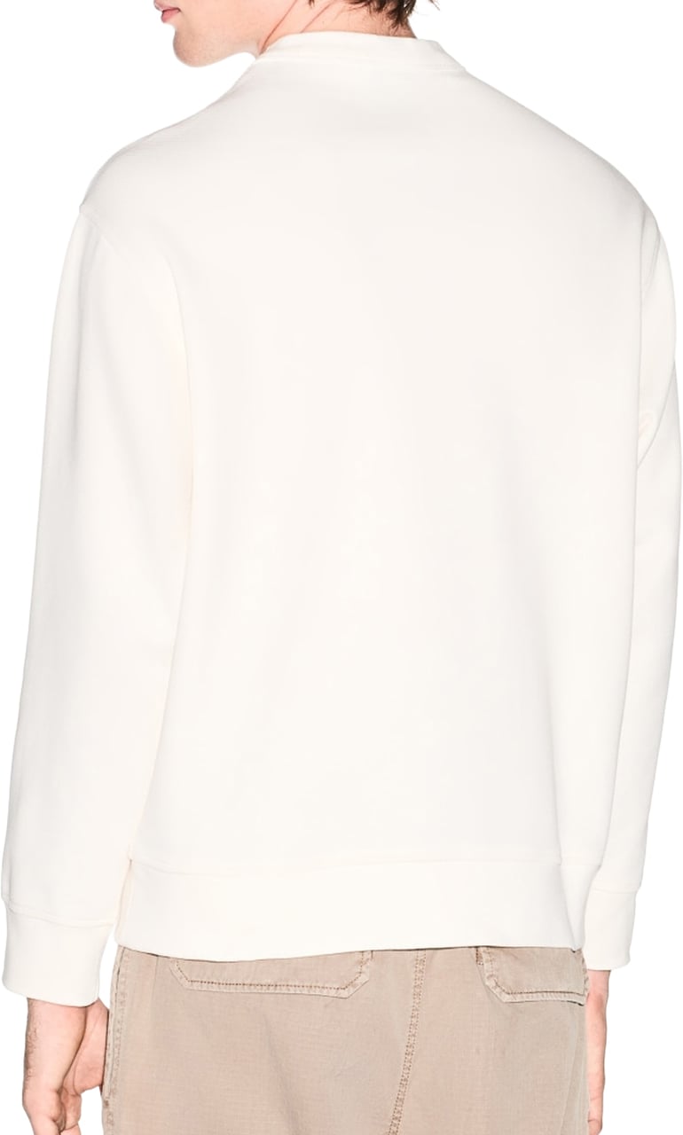 Armani Exchange Sweaters Cream Wit