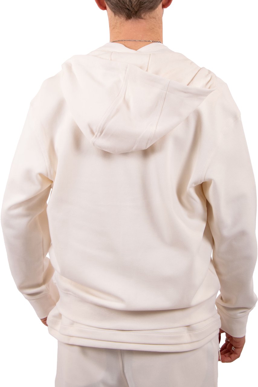 Armani Exchange Armani Exchange Sweatshirt (Vest) met Capuchon Wit
