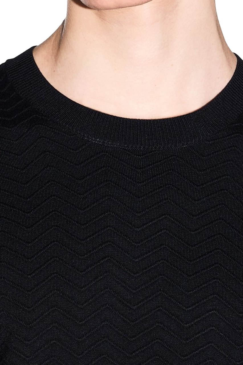 Armani Exchange Sweaters Deep Navy Waves Navy