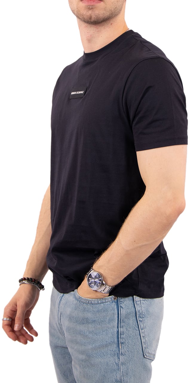 Armani Exchange T-Shirt Blauw