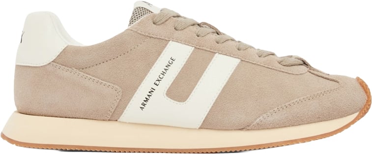 Armani Exchange Sneakers Earth/Off White Beige
