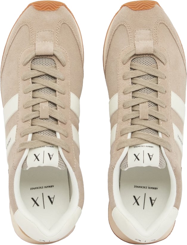 Armani Exchange Sneakers Earth/Off White Beige