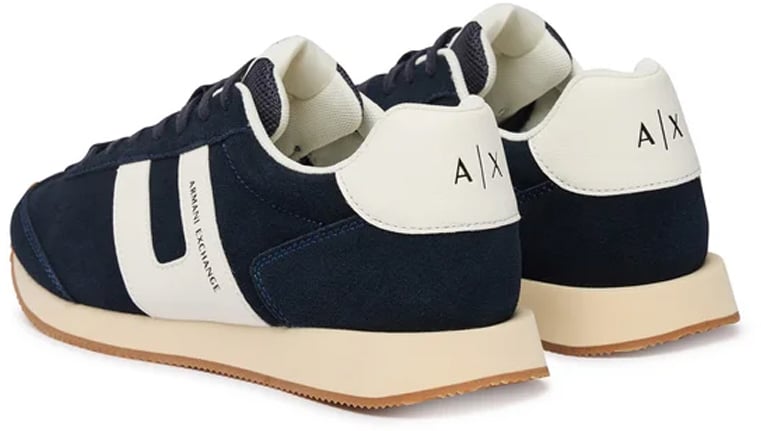 Armani Exchange Sneakers Deep Navy/Off White Navy