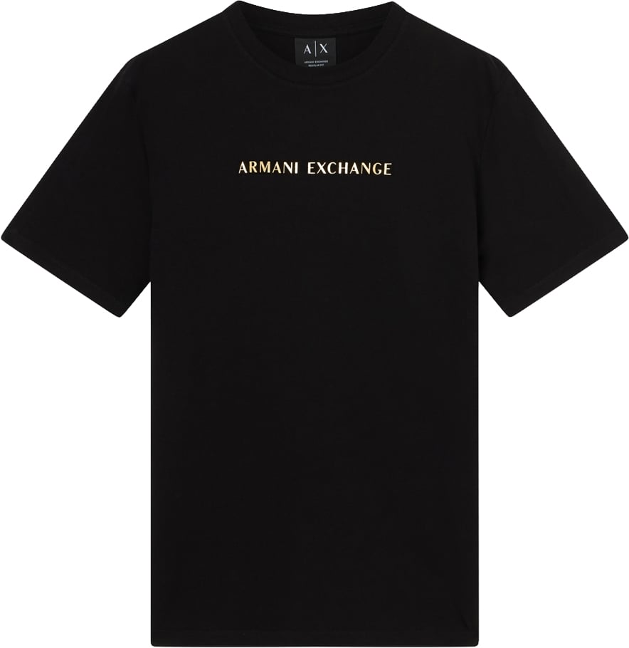 Armani Exchange T-Shirts And Polos Black Zwart