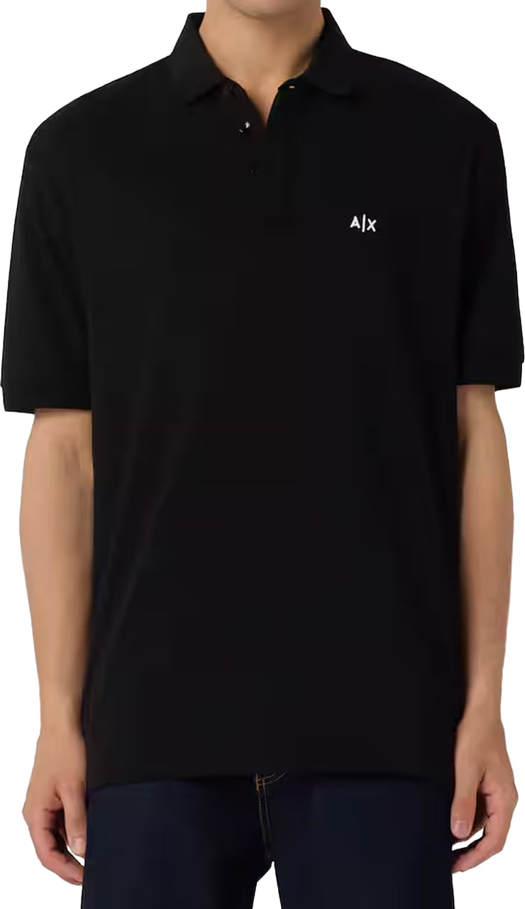 Armani Exchange T-Shirts And Polos Black Zwart