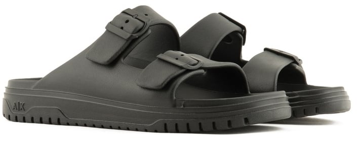 Armani Exchange Sandals Black Zwart