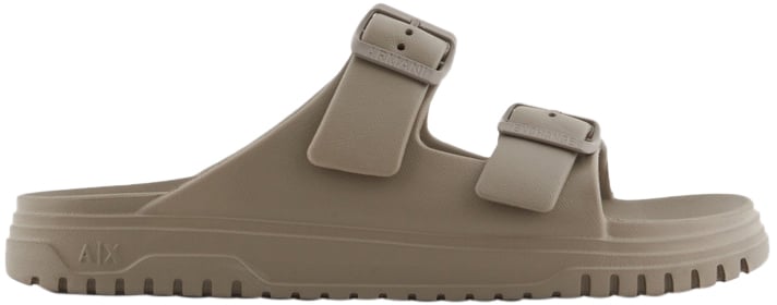 Armani Exchange Sandals Dove Grey Grijs