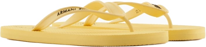 Armani Exchange Sandals Yellow Geel