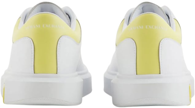 Armani Exchange Sneakers Biancolime Wit