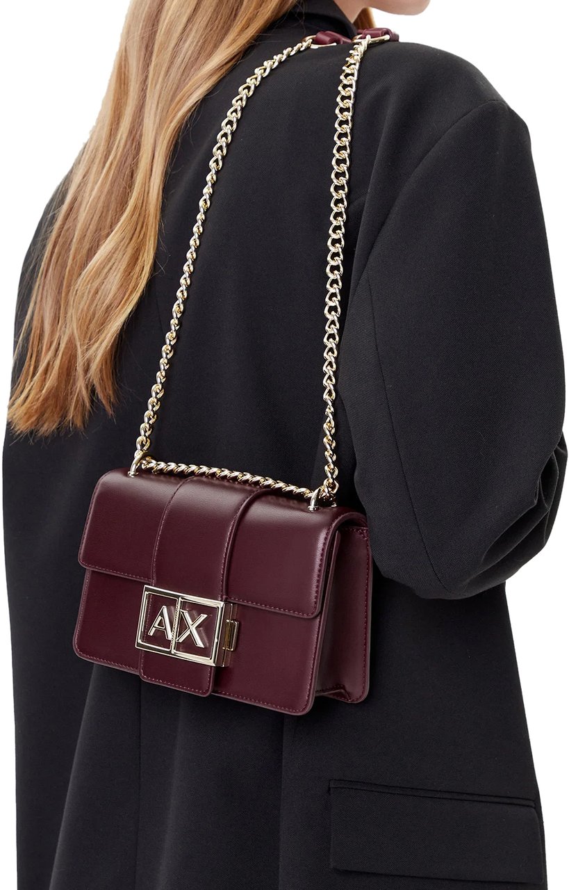 Armani Exchange Bags Bordeaux Rood