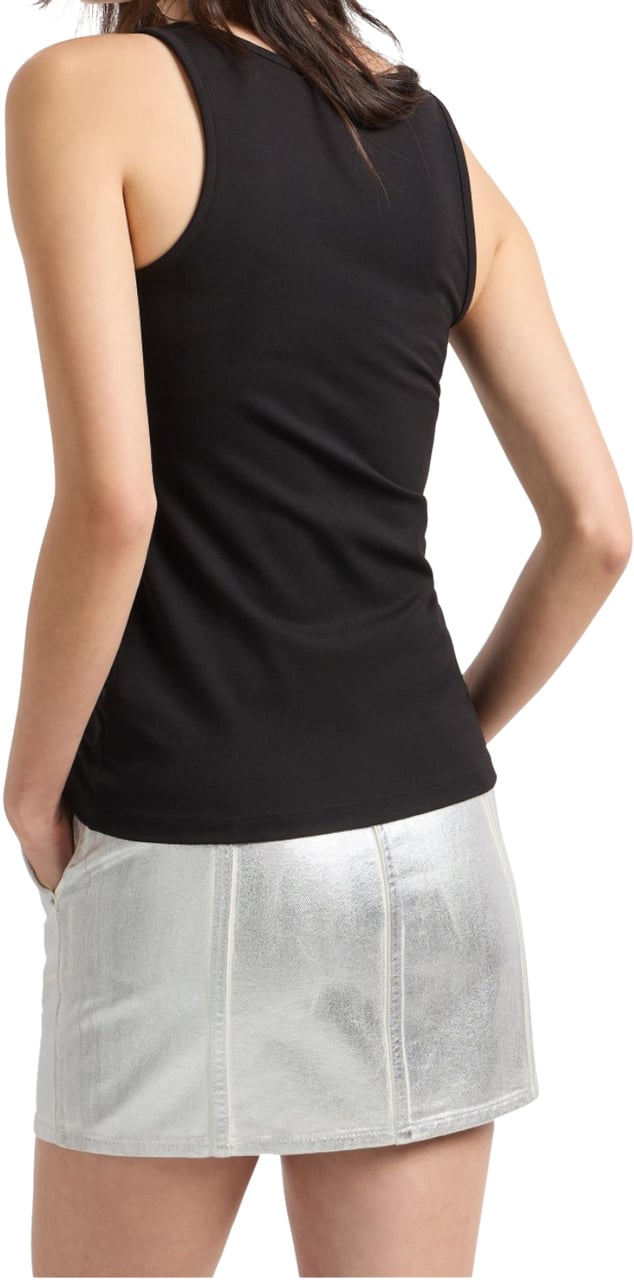 Armani Exchange Top Black Zwart