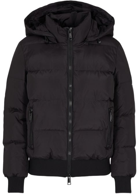 Armani Exchange Coat Zwart