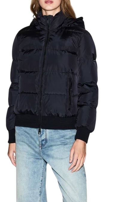 Armani Exchange Coat Zwart