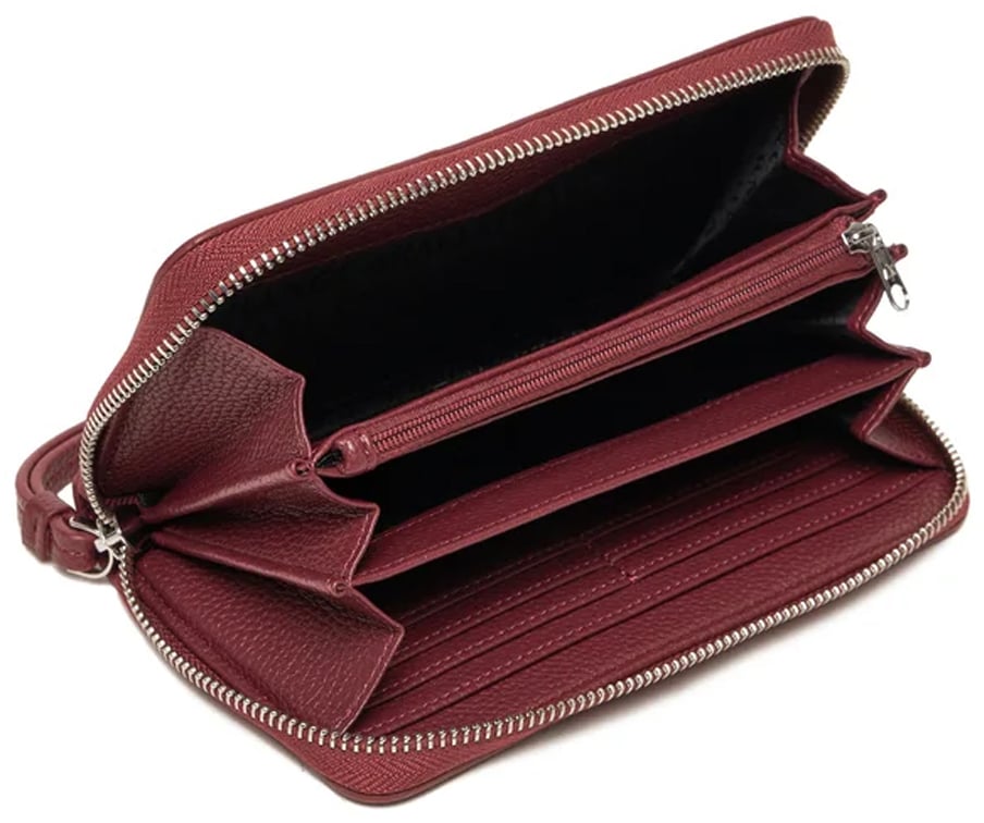 Armani Exchange Wallets Bordeaux Rood