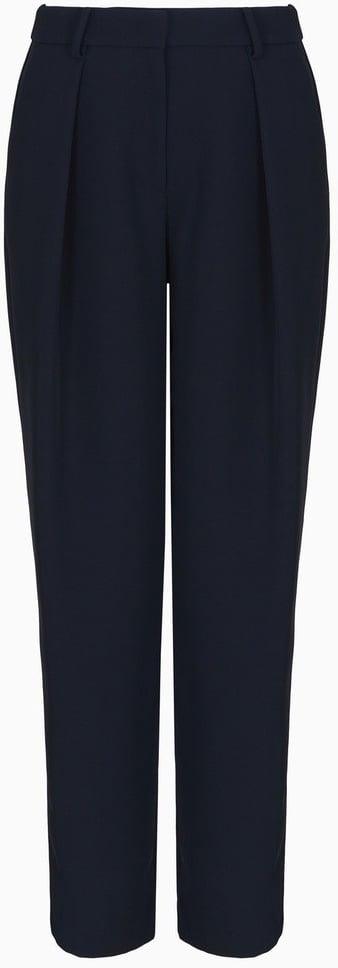 Armani Exchange Trousers Blue Blauw