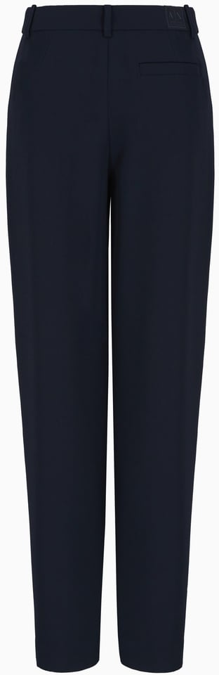 Armani Exchange Trousers Blue Blauw