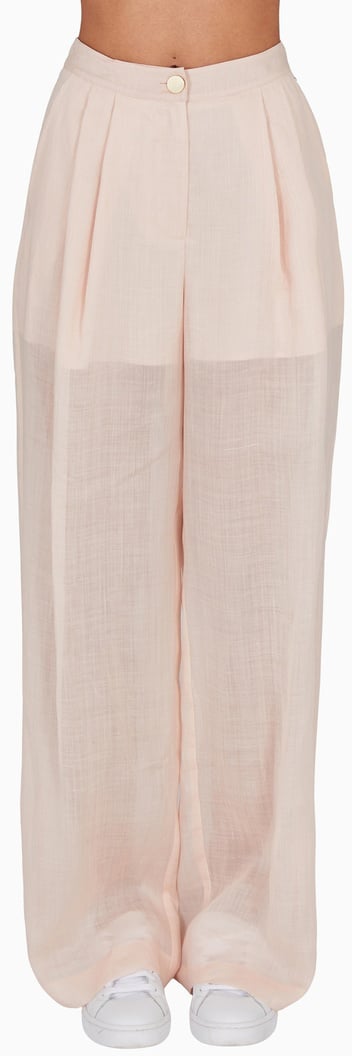 Armani Exchange Trousers Pink Roze