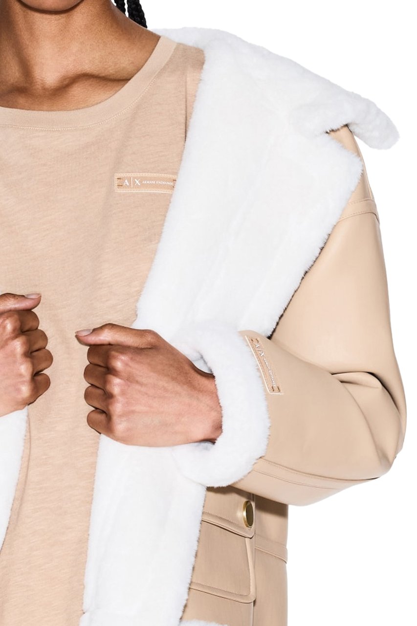 Armani Exchange Jackets Beige Beige