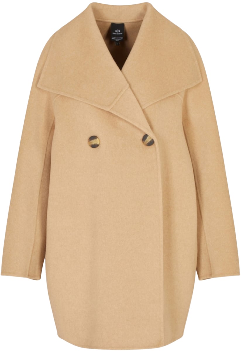 Armani Exchange Coats Beige Beige