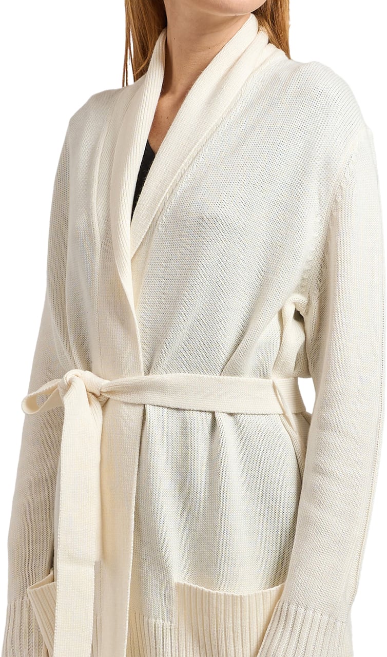 Armani Exchange Sweaters Cream Wit