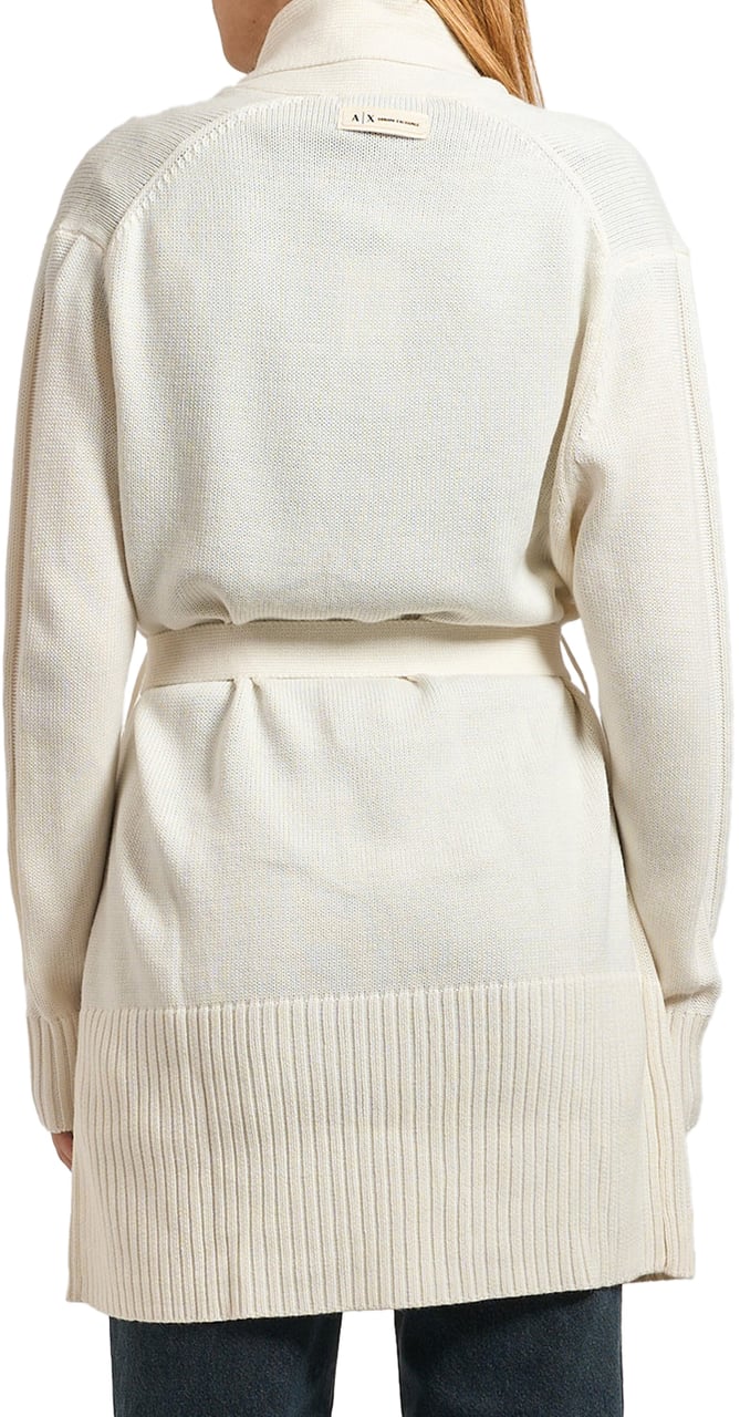 Armani Exchange Sweaters Cream Wit