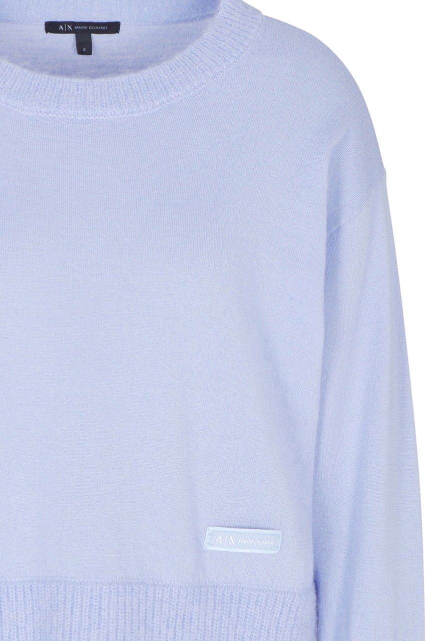 Armani Exchange Sweaters Blue Blauw
