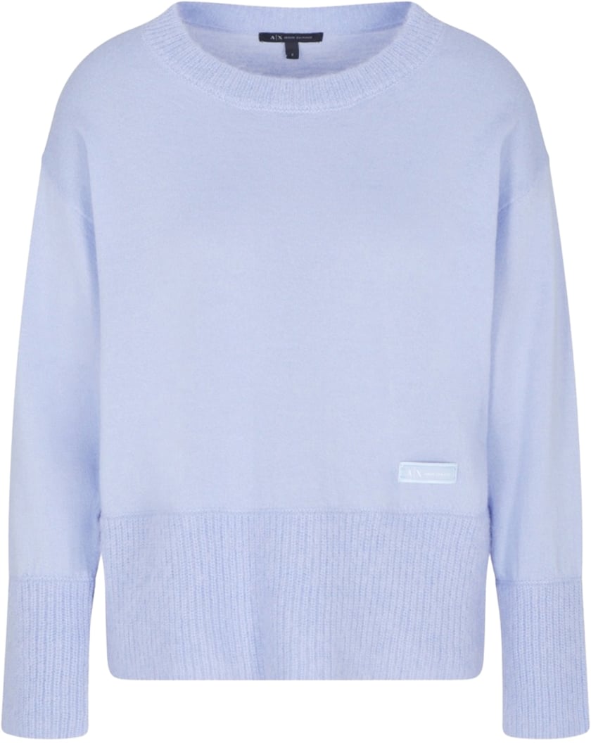 Armani Exchange Sweaters Blue Blauw