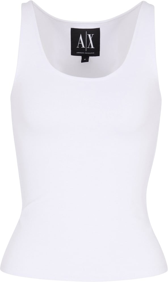 Armani Exchange Top Optic White Wit