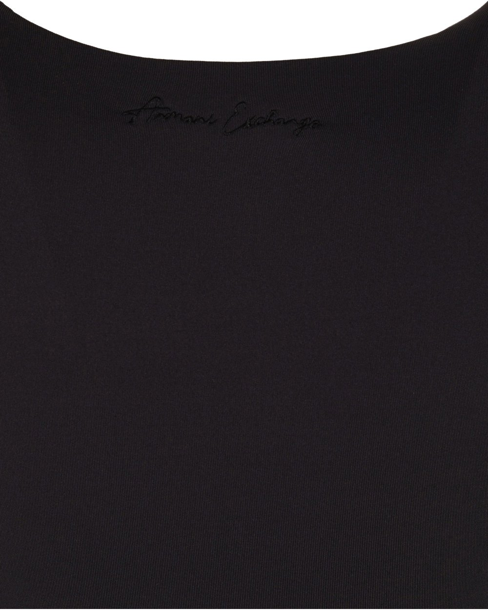 Armani Exchange T-Shirts And Polos Black Zwart