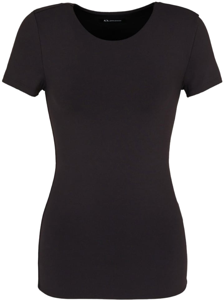 Armani Exchange T-Shirts And Polos Black Zwart