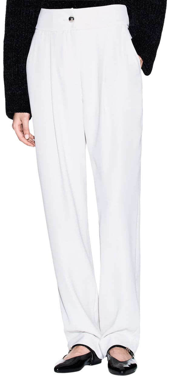 Armani Exchange Trousers Beige Beige