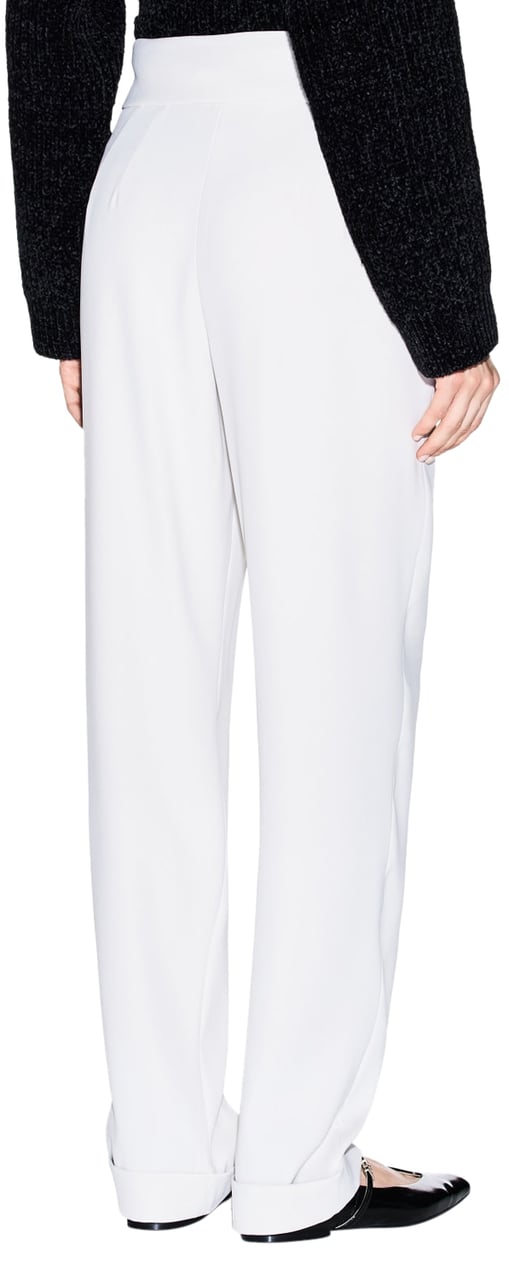 Armani Exchange Trousers Beige Beige