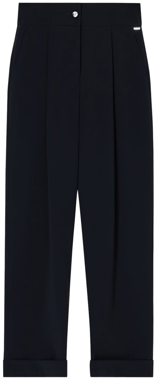 Armani Exchange Trousers Black Zwart