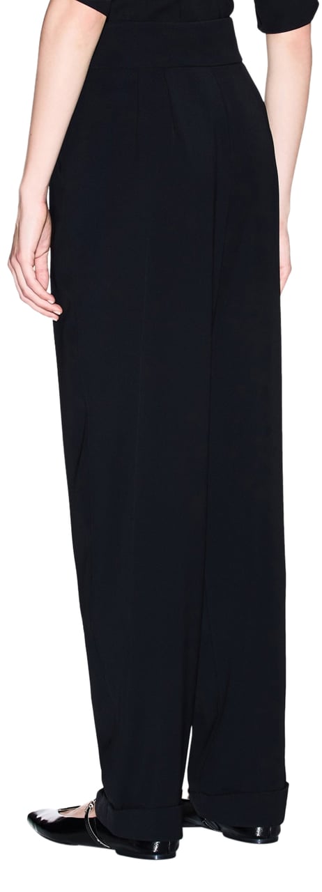 Armani Exchange Trousers Black Zwart