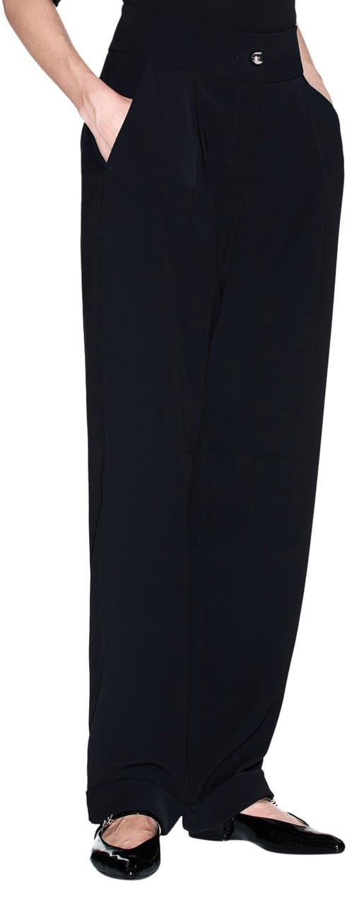 Armani Exchange Trousers Black Zwart