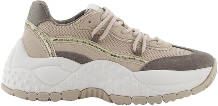 Armani Exchange Sneakers Beige Beige